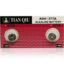 3 x TIANQIU 377 SR626SW LR66 AG4 LR626 1.55V Button Battery Brand New 