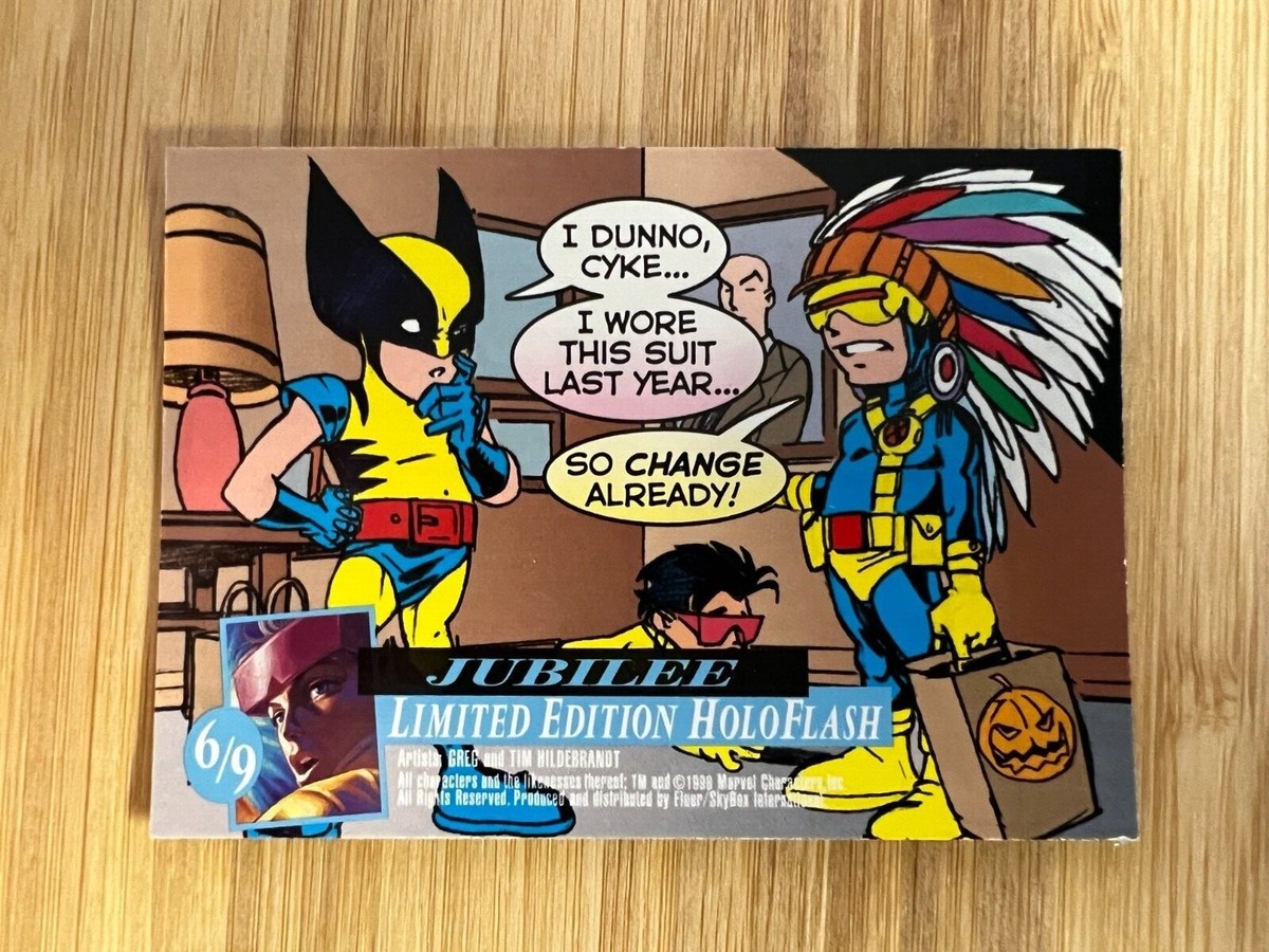 1996 Fleer Ultra Holo Flash X-Men Limited Edition Trading