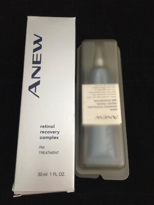 Vintage Avon ANEW Retinol Recovery Complex PM Treatment Sealed 1997 1oz.
