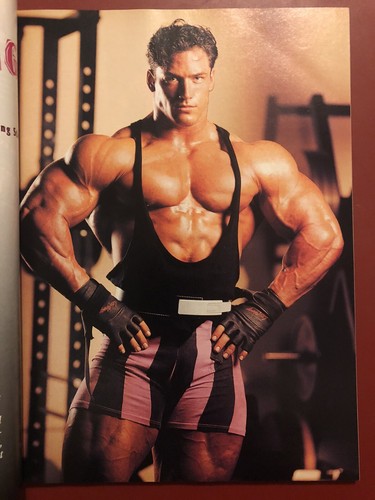 IRONMAN 1994 Jan Vol.53 #1 Dennis Newman Cover! Dorian Yates Champ Poster! - Picture 6 of 12