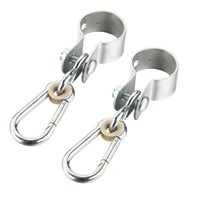 Loggyland 2Er Set Schaukelschelle Ø 50 Mm Karabiner Schaukelhaken Schaukel Verz.