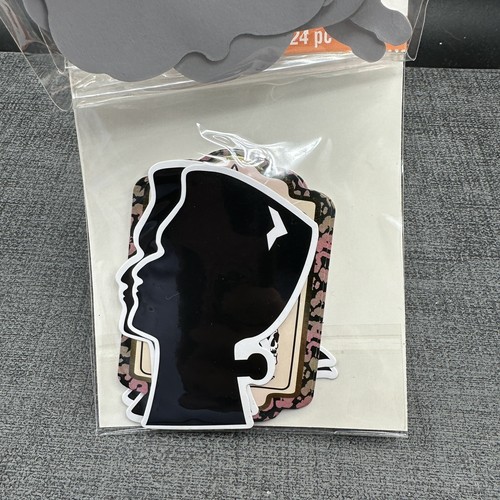Pegatinas troqueladas de Halloween 24 piezas calavera efímera serpiente poción vampiro recuerdos - Imagen 6 de 6