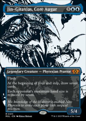 [1x] Jin-Gitaxias, Core Augur Near Mint, English March of the Machine Extras MTG
