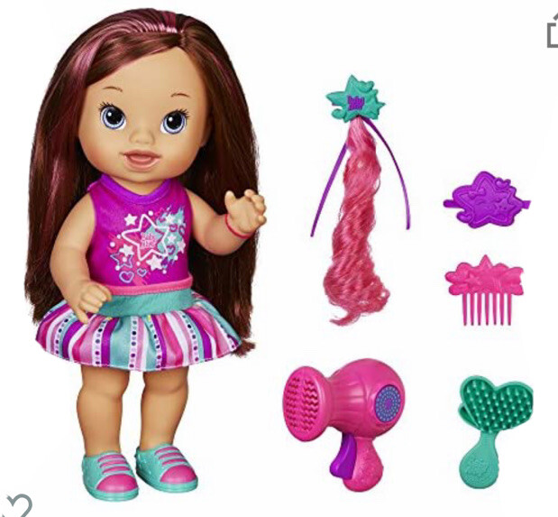 Baby Alive Play’N Style Christina Doll, Brunnet