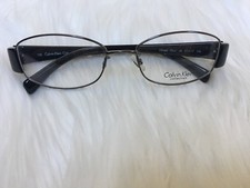 NEW Calvin Klein Collection GUNMETAL BLACK EYEGLASSES 7200 SIZE 51 mm Nose Pads