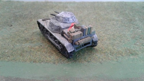 Unpainted ww2 20mm 1 72 panzer 1  - Afbeelding 1 van 4