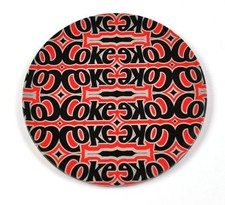 Coca-Cola Coke Métal Sous-Verre Bière - Noir-Rouge