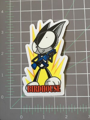 1998 Vintage Birdhouse Skateboards Sticker Bucky Lasek  Madd Kat''