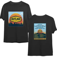 Official 2-Sided Outlaw Music Festival Tour 2022 Shirt – Country Rock Band Conce