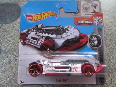 Hot Wheels 2016 #040/250 X-STEAM Chrome Super Chromes Case B