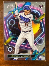 2023 Topps Cosmic Chrome Miguel Vargas #21 RC Rookie Los Angeles Dodgers
