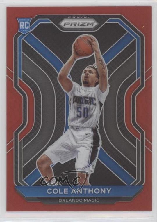 2020-21 Panini Prizm Red Prizm 22/299 Cole Anthony #292 15qv