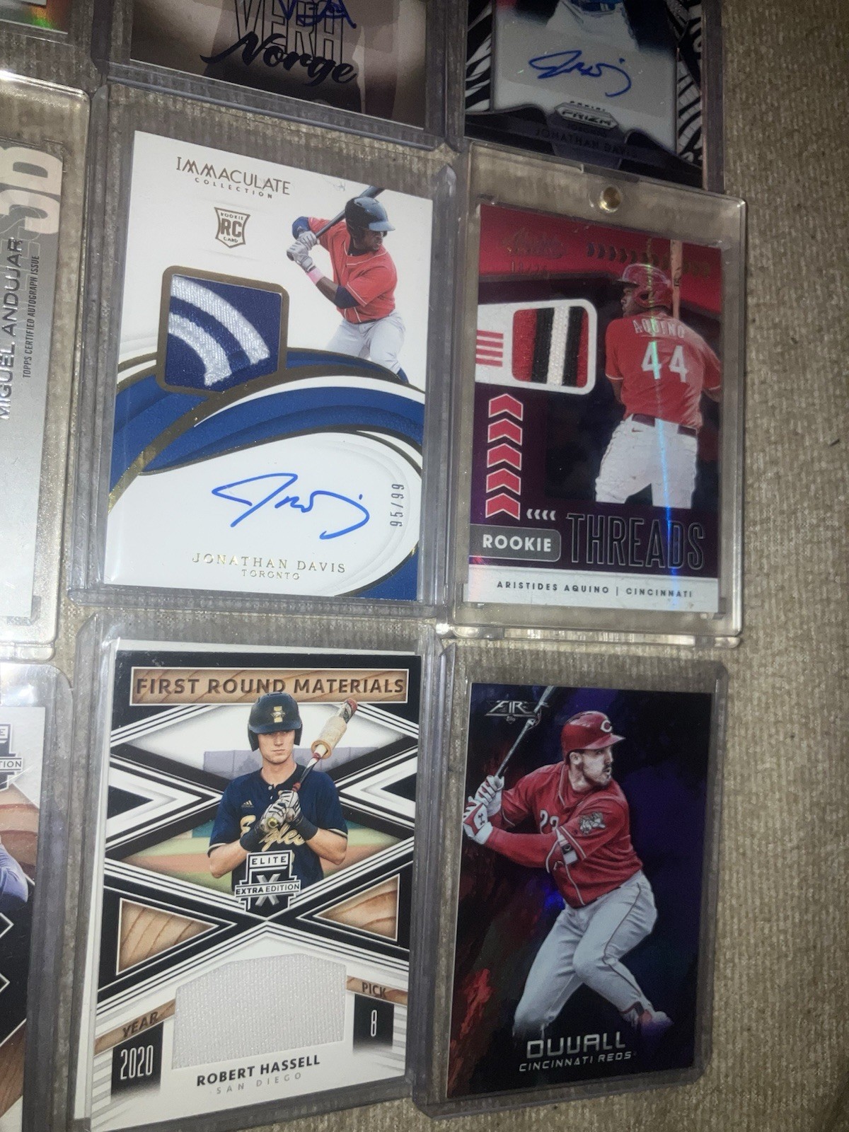 10 x Topps Panini MLB Baseball Rookie Auto Patch Numbered RPA Jersey RC Cards view 5