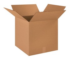 Box USA Shipping Boxes Medium 18"L x 18"W x 18"H 20-Pack - Corrugated Cardboard