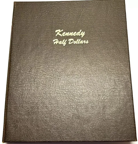 1964-2025 P&D KENNEDY HALF DOLLAR COMPLETE SET (116 Coins) IN DANSCO ALBUM - UNC