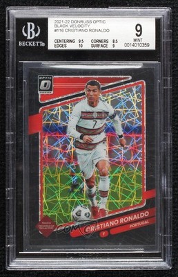 2021-22 Panini Donruss Road to Qatar 25/25 Cristiano Ronaldo #116 04uh