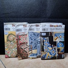Simplicity Quilt Block Club Lesson #1, 3, 4, ...