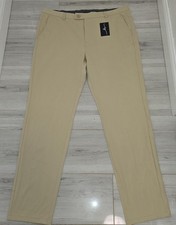 BOSTON SCOTT Golf Pants Size - KHAKI  -NEW W/TAGS  - MENS  40 X 33