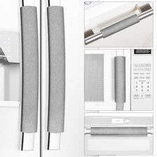 Refrigerator Door Handle Covers, Set of 5, Keep Your Kitchen Appliance Clean ...