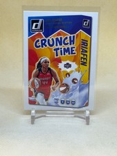 Kiki Iriafen 2025 WNBA Donruss CRUNCH TIME GOLD PRESS PROOF #20 Mystics