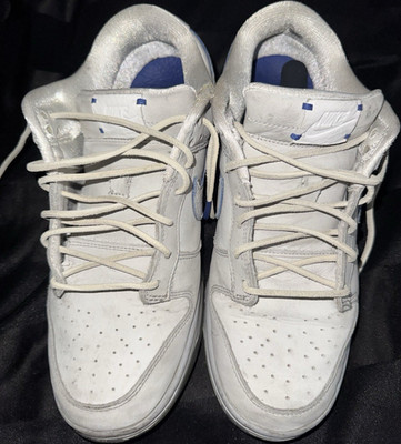 Nike Dunk Men s Gray Low Top Lace-Up Athletic Sneakers for Activewear Casual