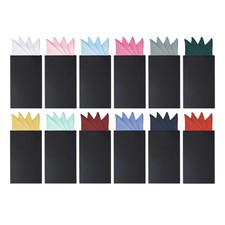12Pcs Pocket Squares for Men, Mens Pocket Square Suit Holder Prefolded, Mascu...