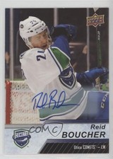 2018-19 Upper Deck AHL Auto Reid Boucher #91 Auto av1