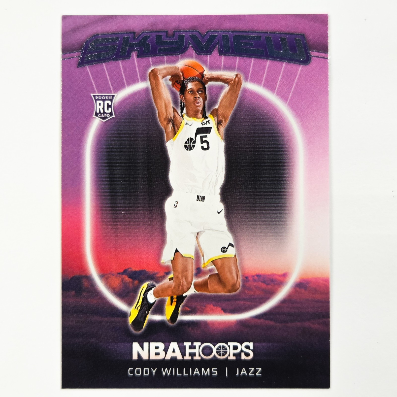 2024-25 Panini Nba Hoops - Skyview Cody Williams #5 (RC)