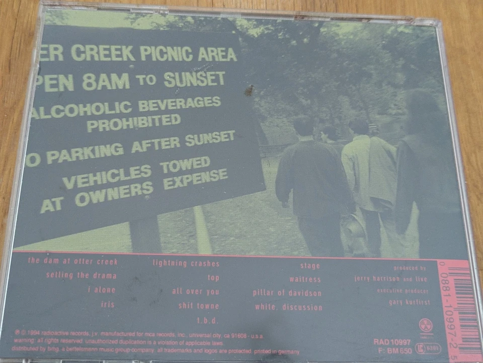 LIVE " THROWING COPPER " 1994 Radioactive Alternative rock Selling the drama - Bild 4 von 4