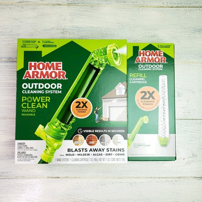 #ad Home Armor Power Clean Wand Outdoor Cleaning System Multi Purpose Refill $34.99
