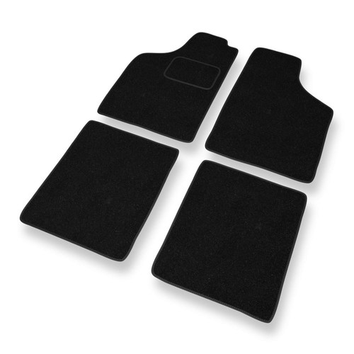 Tapis de sol en velours noir BASIC pour Ford Focus MK3 à hayon, berline