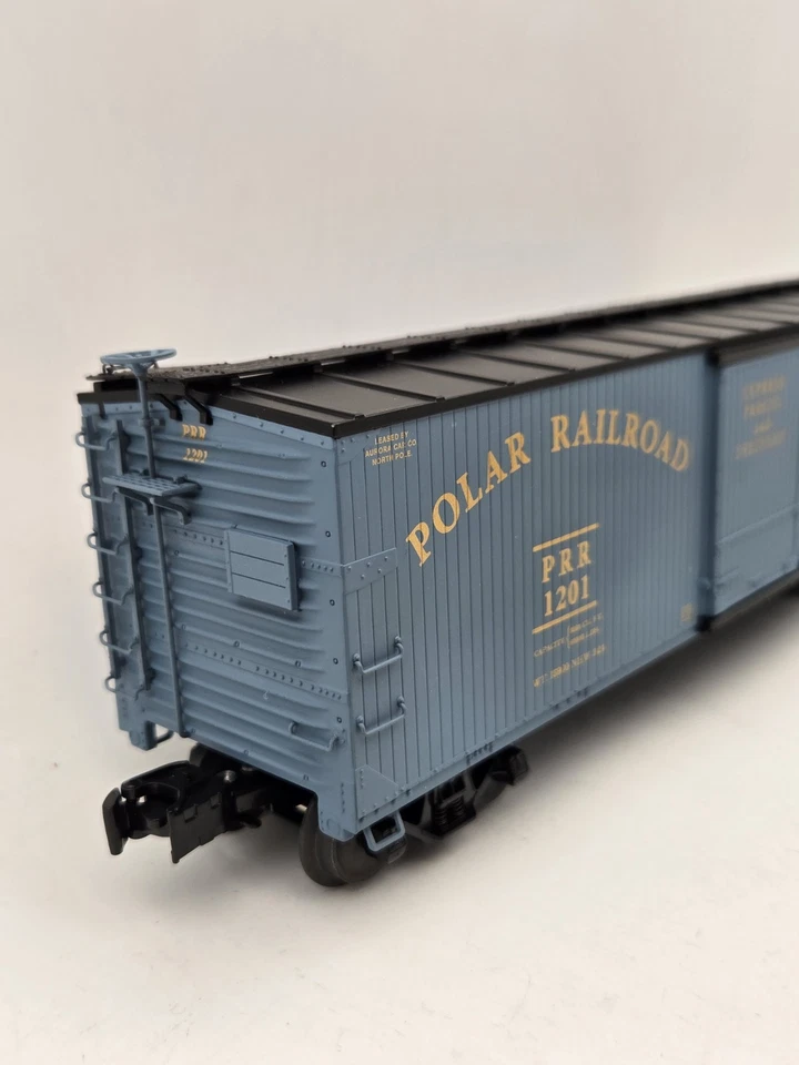 Lionel 6-27274 Polar Railroad Wood-Sheathed Box Car - O Gauge Christmas - Image 4 of 4