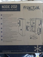 Fractal Design Node 202 Compact Computer Case - Black - OPEN BOX