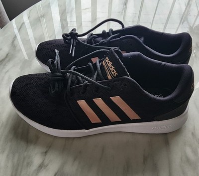 Size 8.5 - Adidas Cloudfoam QT Racer Black Metallic