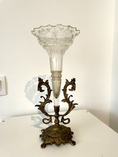 vase Bronze Cristal Tulipier