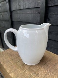 WHITE by Denby White Jug 600ml Capacity Excellent Condition