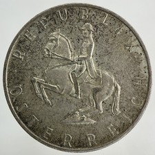 1966 Austria 5 Schilling Silver Coin | Fine Collectable Grade