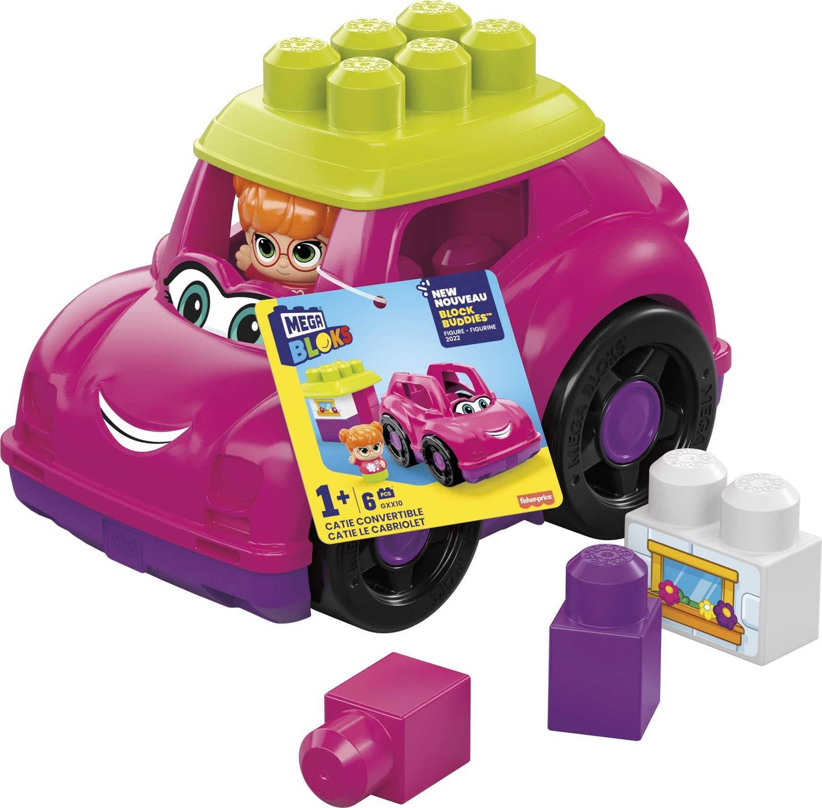 MEGA BLOKS First Builders Catie Convertible wit 5690₽