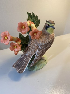 Lenox Garden Birds Collection Porcelain Figurine 2001 Horned Lark Made In China