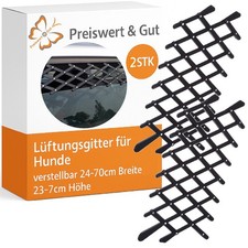 2x Lüftungsgitter Autogitter Frischluftgitte...