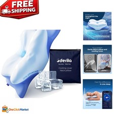 Cooling Ergo Pillowcase for Contoured Memory Foam Pillows - 21.25x14.17in