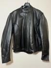 new milwaukee leather jacket LKM1710 men black size M scooter style