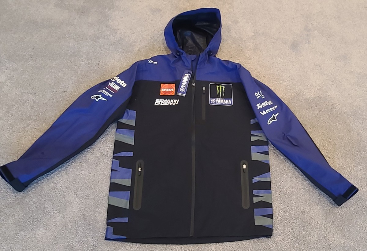 Yamaha Factory Racing Team windbreaker Jacket VR46 Monster Energy