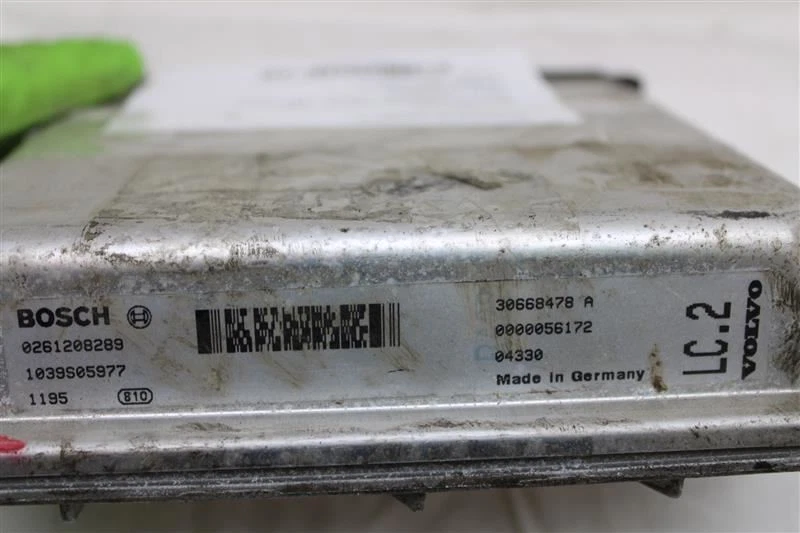 ORDENADOR ECU ECM VOLVO S60 V70 XC90 05 06 07 2007 0261208289 1154916 Foto 3 de 4