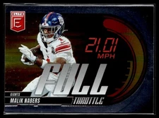 2024 Panini Malik Nabers / Plaxico Burress New York Giants #15