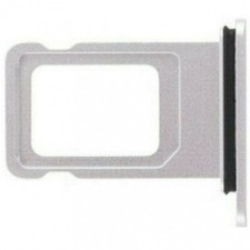 SIM TRAY FOR iPHONE XR ADAPTER MICRO SIDE CARD NANO SILVER WHITE