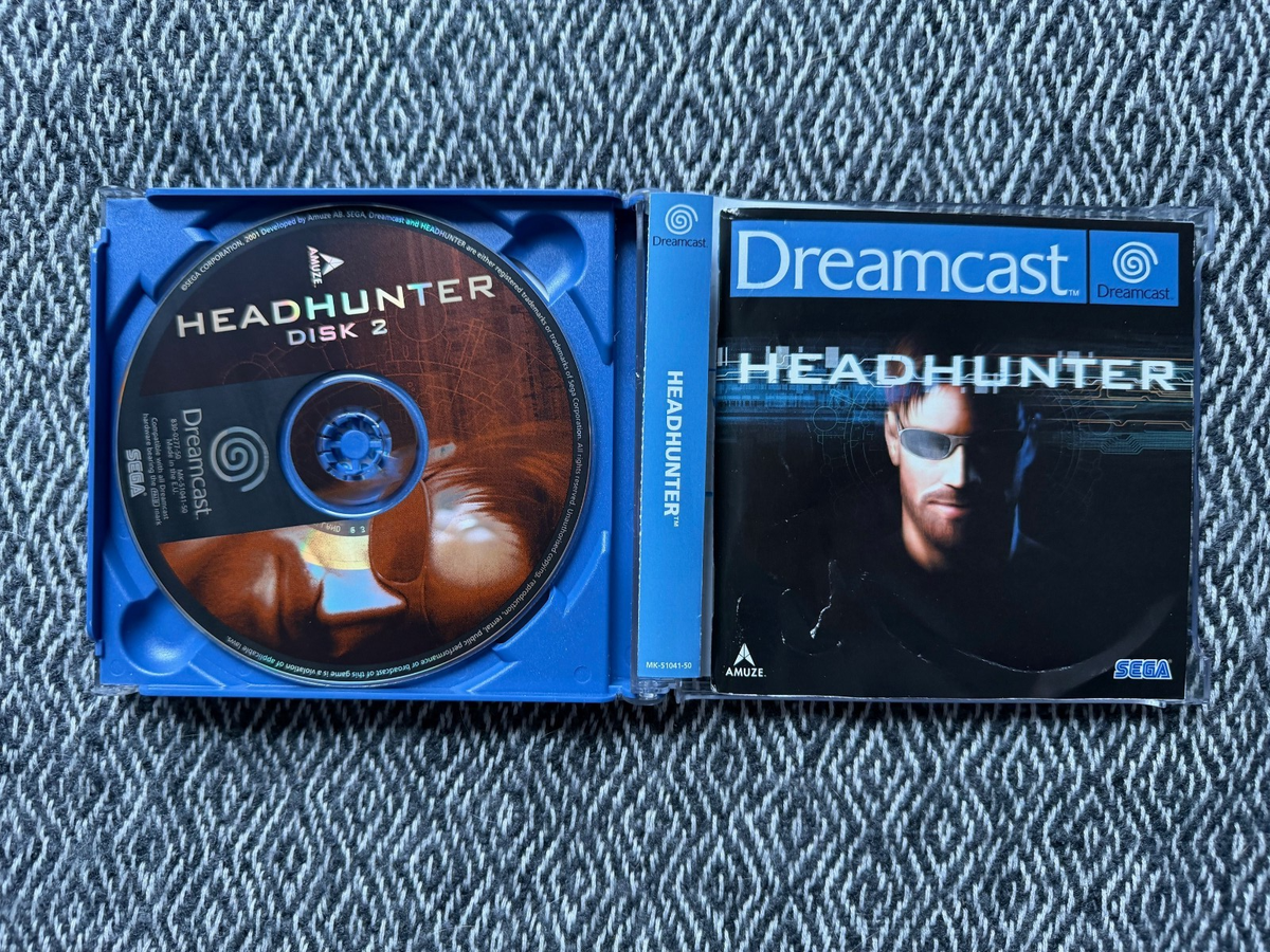 Dreamcast HEADHUNTER Rare Game *Boxed & Complete* Sega PAL UK