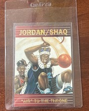 MICHAEL JORDAN / SHAQ 1993 RARE TOON INC 