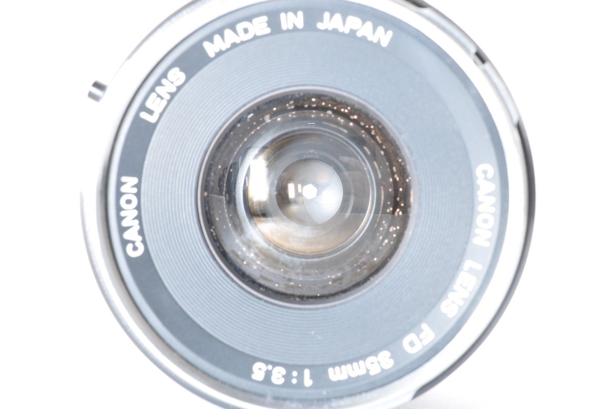 現状動作品 Canon AE-1 + FD 35mm F3.5 S.C. 現状動作品 Canon AE-1 + FD 35mm F3.5 S.C. CANON FD 35mm F3.