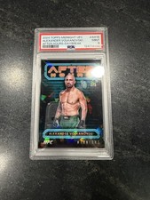 2024 Topps Midnight UFC Alex Volkanovski After Hours /5 SSP Case Hit PSA 9